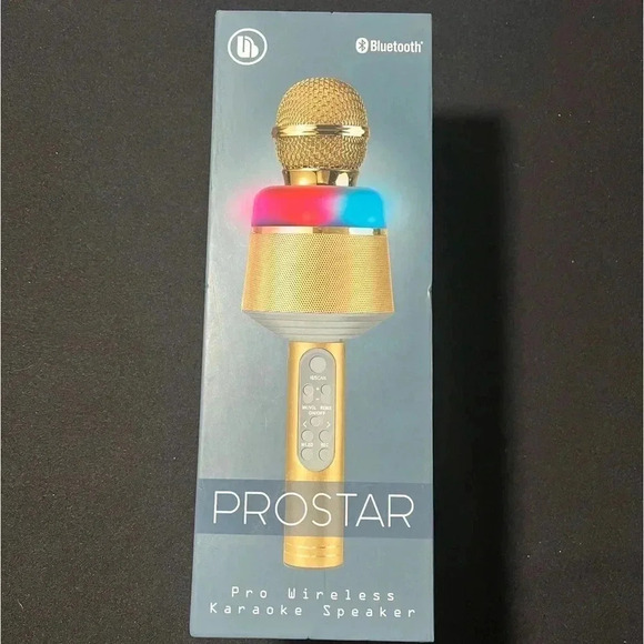 Prostar Bluetooth Karaoke Microphone NIB - Picture 1 of 4